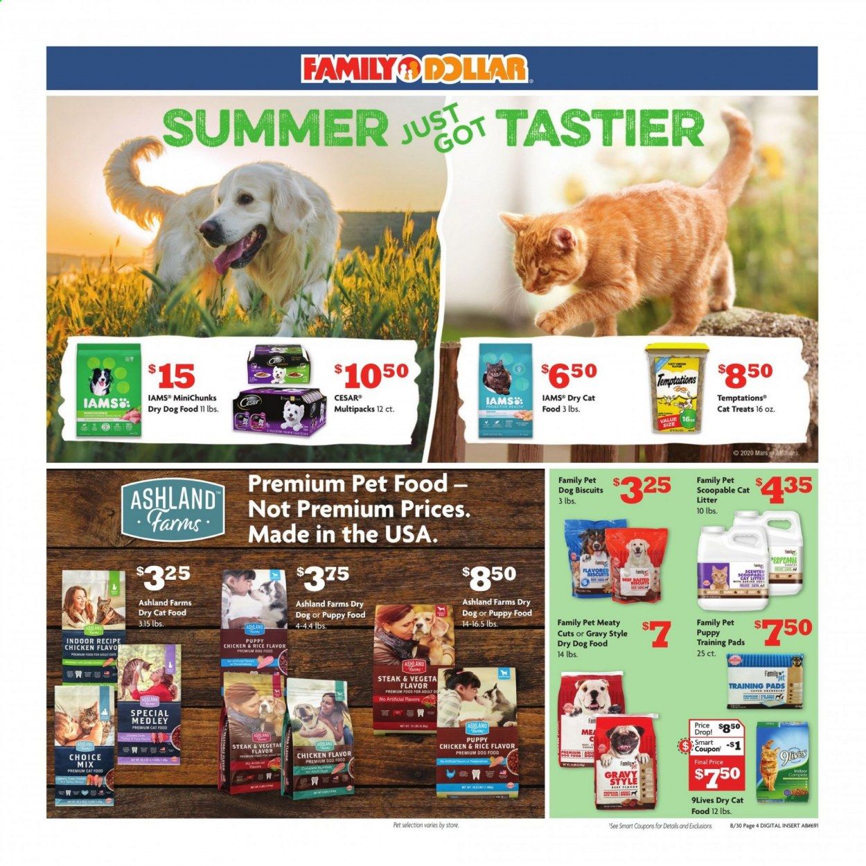 Family Dollar Weekly Ad August 30 to September 5
