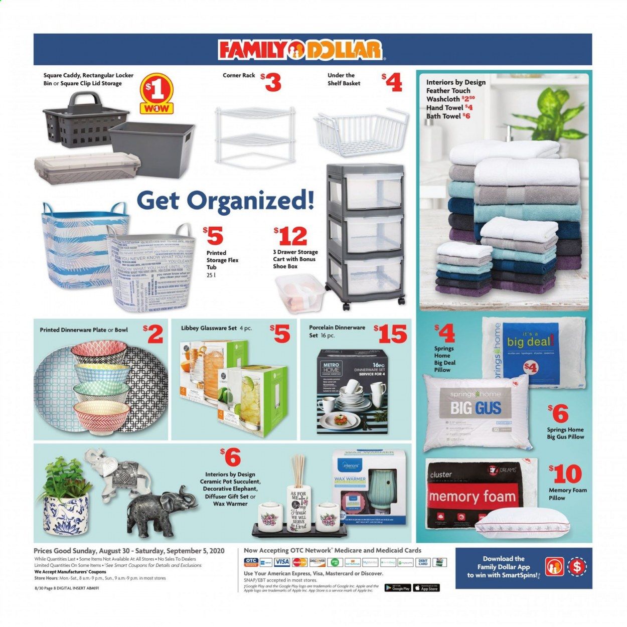 Family Dollar Weekly Ad August 30 to September 5