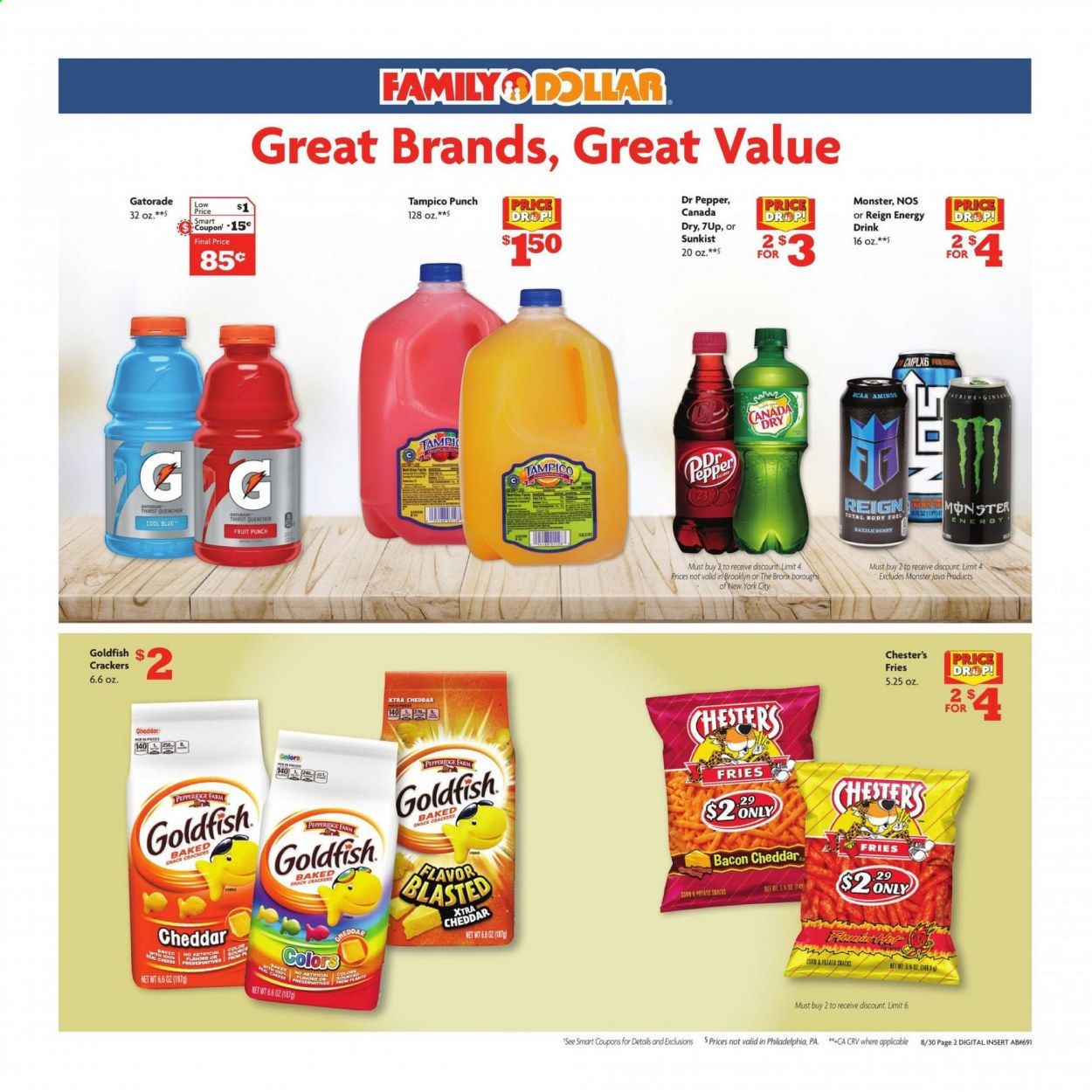 Family Dollar Weekly Ad August 30 to September 5