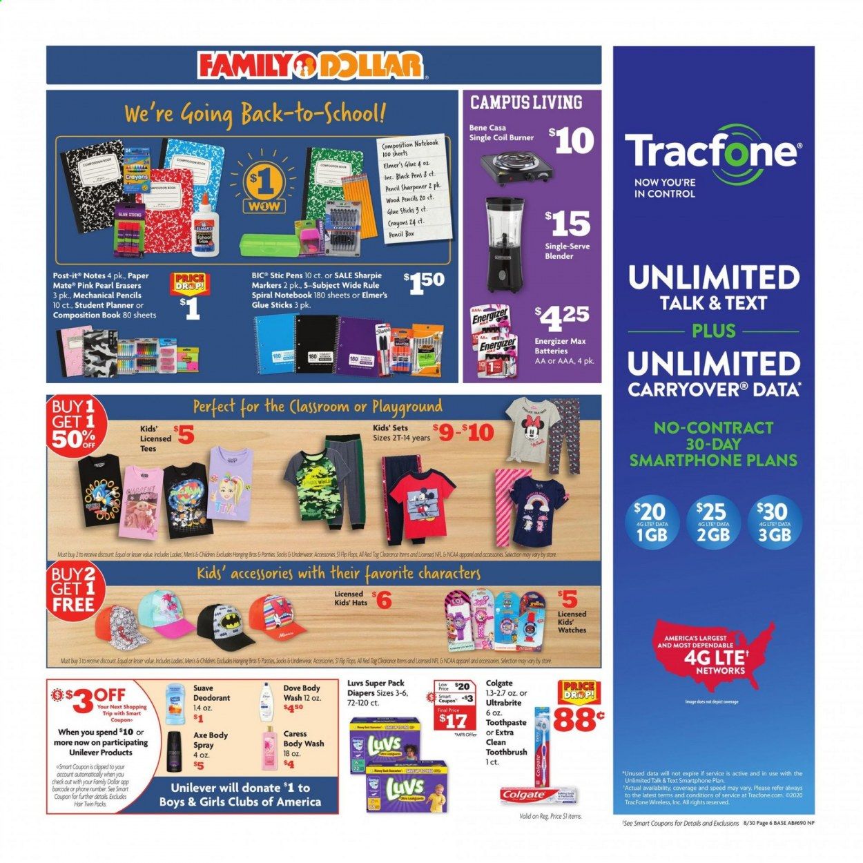 Family Dollar Weekly Ad August 30 to September 5