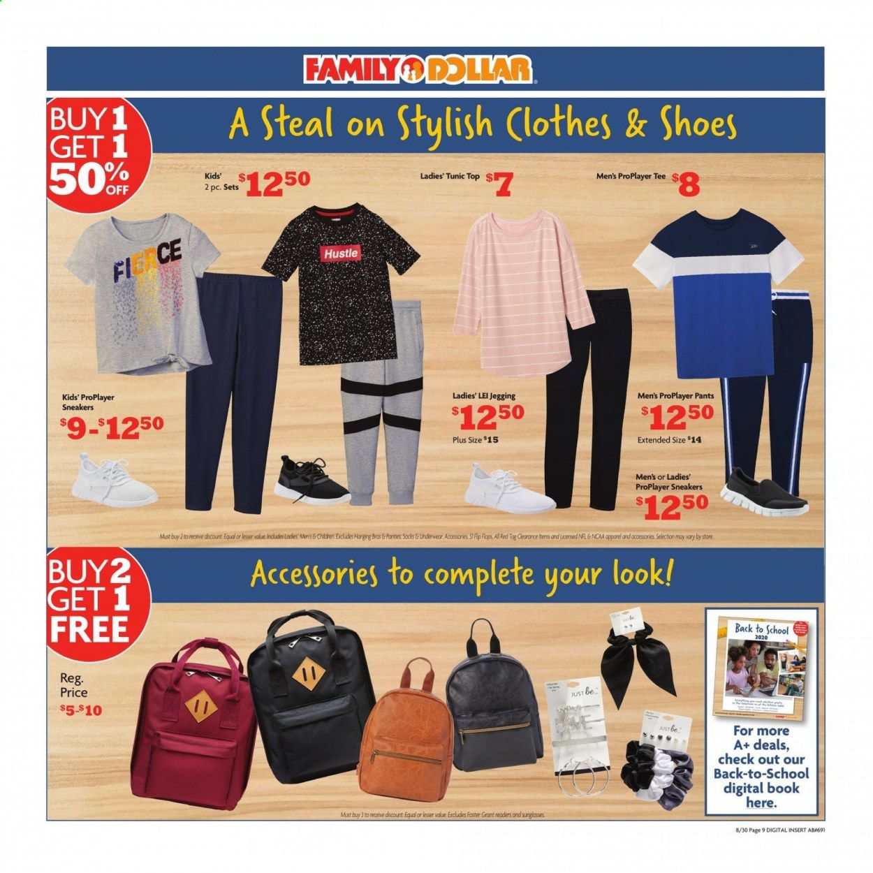 Family Dollar Weekly Ad August 30 to September 5