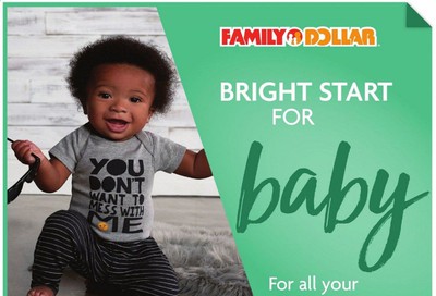 Family Dollar Weekly Ad August 30 to October 3