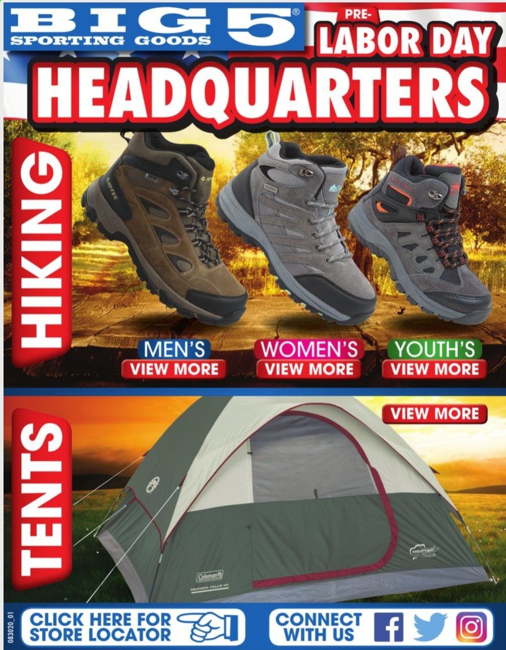 Big 5 Weekly Ad August 30 to September 6