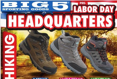Big 5 Weekly Ad August 30 to September 6
