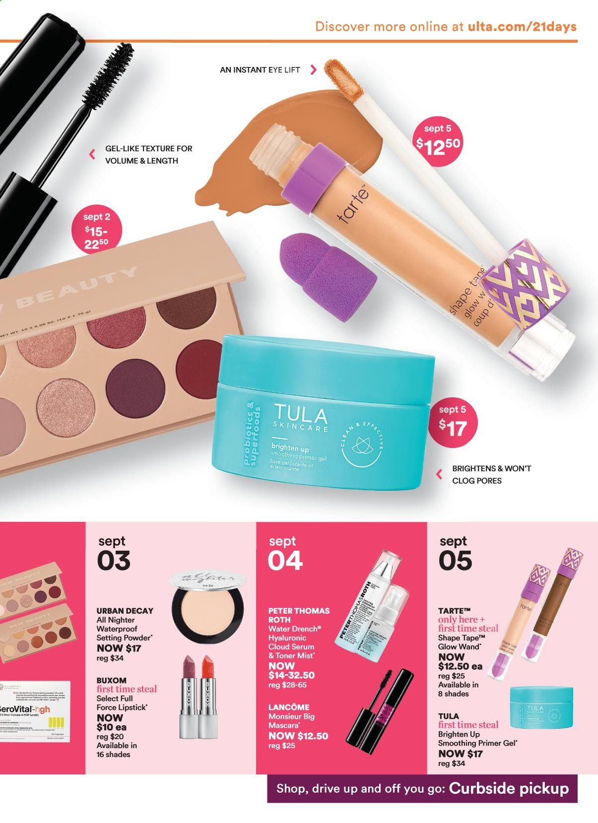 Ulta Beauty Weekly Ad August 30 to September 19