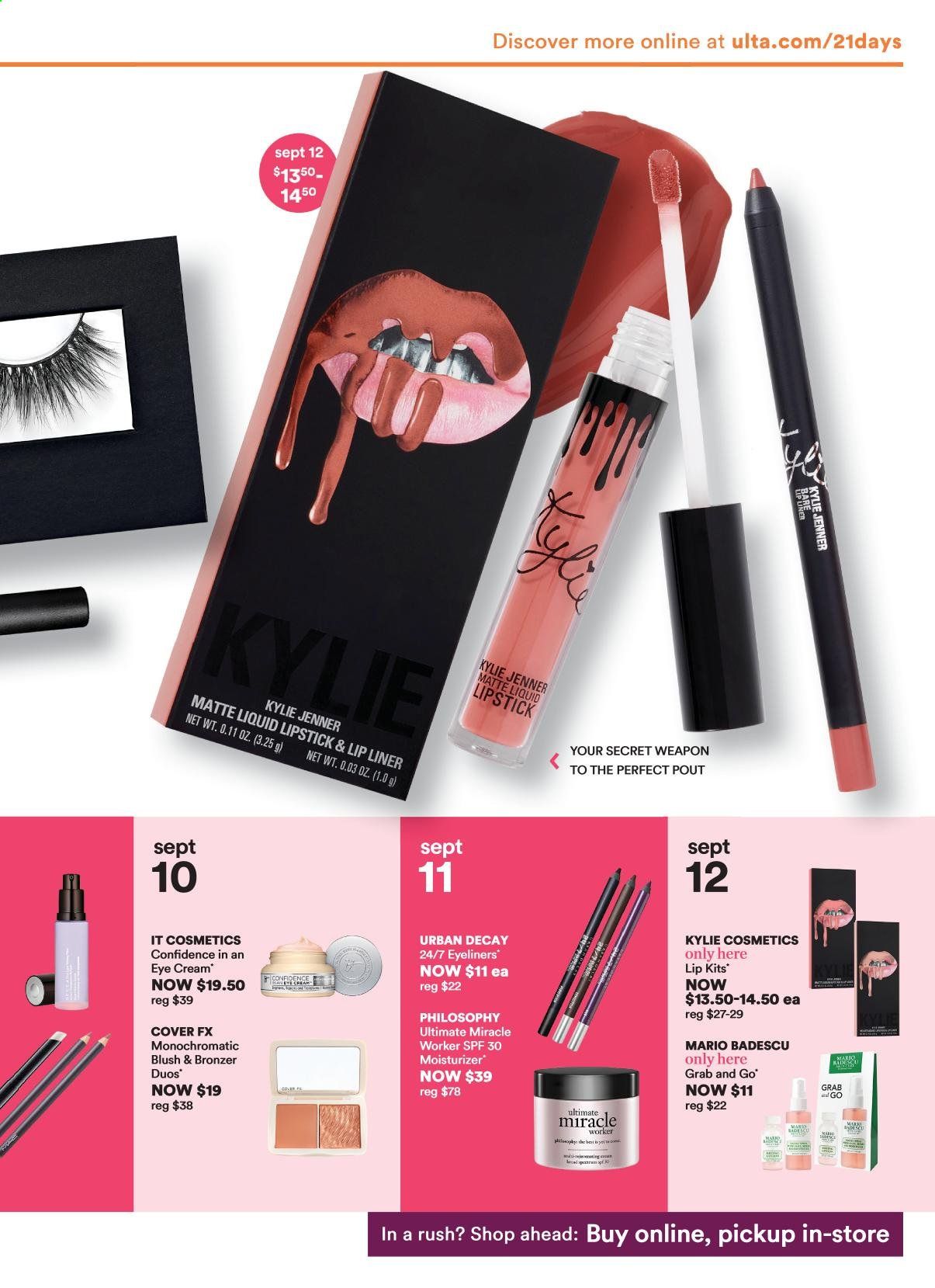 Ulta Beauty Weekly Ad August 30 to September 19