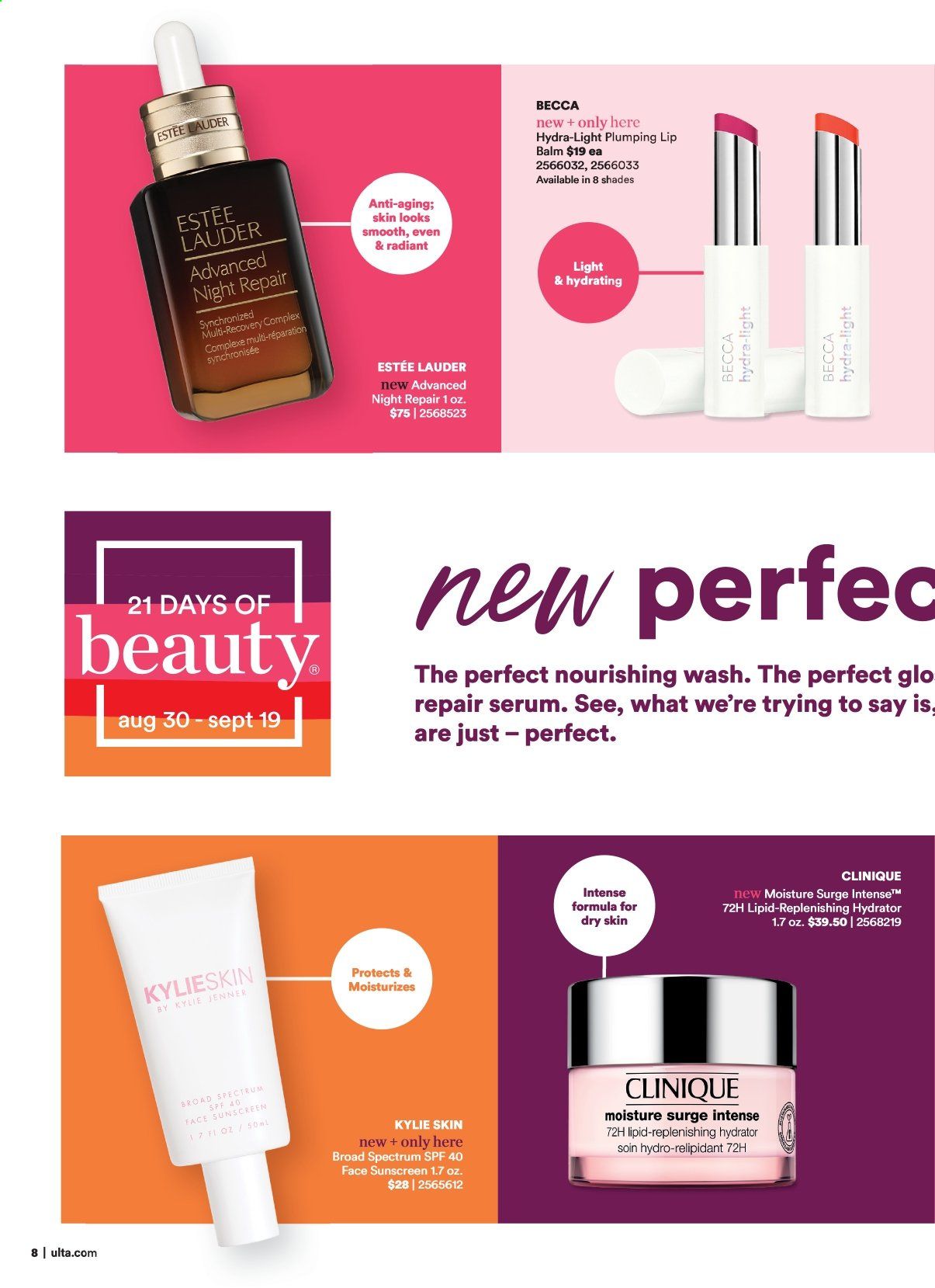 Ulta Beauty Weekly Ad August 30 to September 19