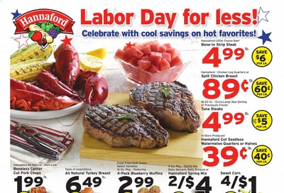 Hannaford (MA) Weekly Ad August 30 to September 5