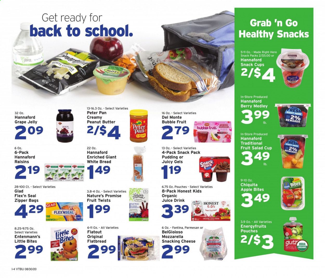 Hannaford (VT) Weekly Ad August 30 to September 5
