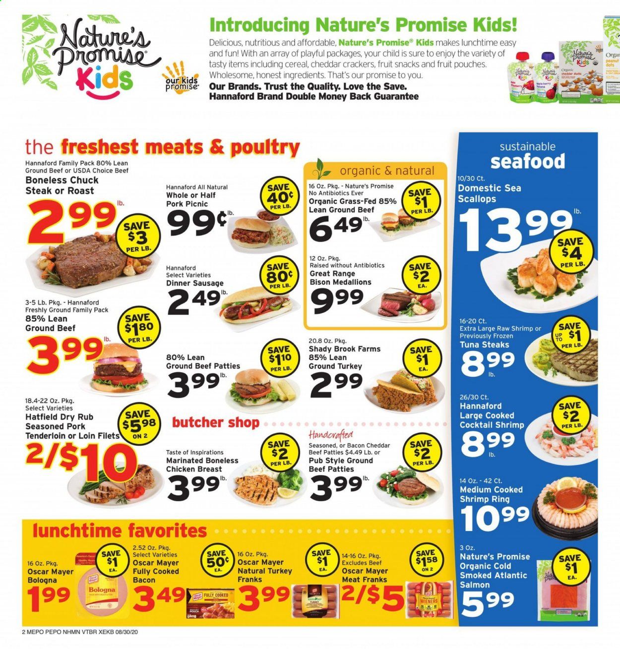 Hannaford (NH) Weekly Ad August 30 to September 5