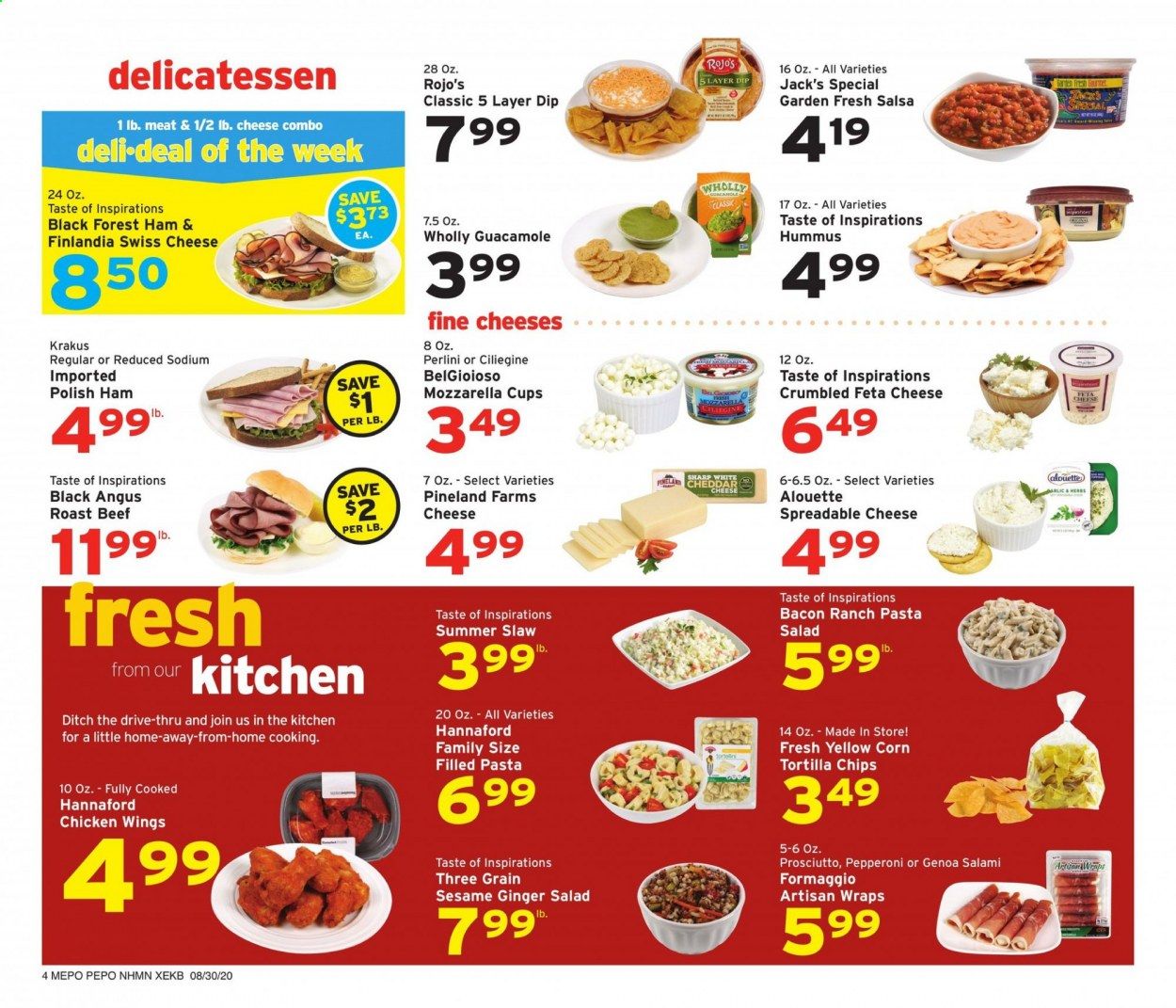 Hannaford (NH) Weekly Ad August 30 to September 5