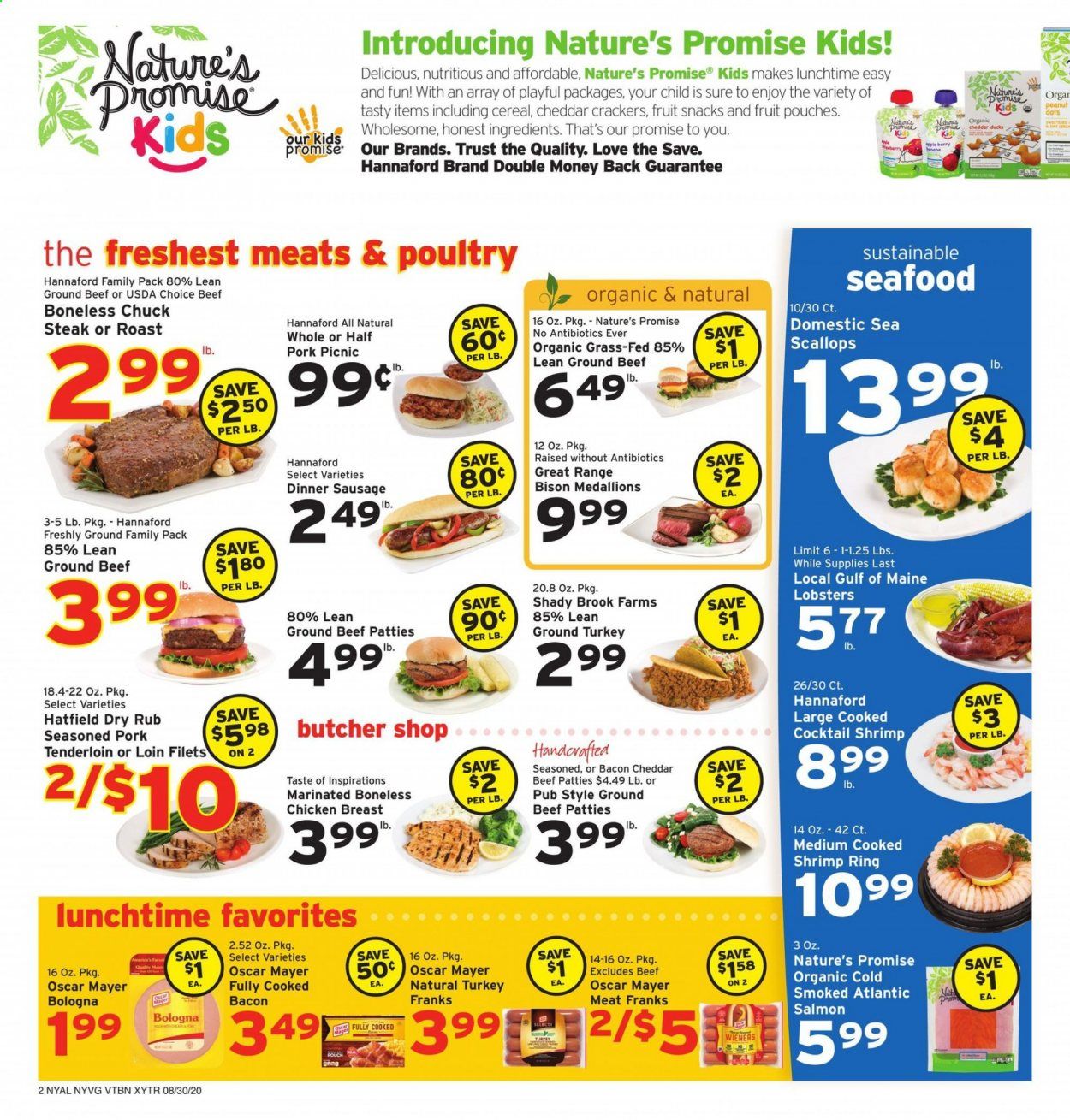 Hannaford (NY) Weekly Ad August 30 to September 5