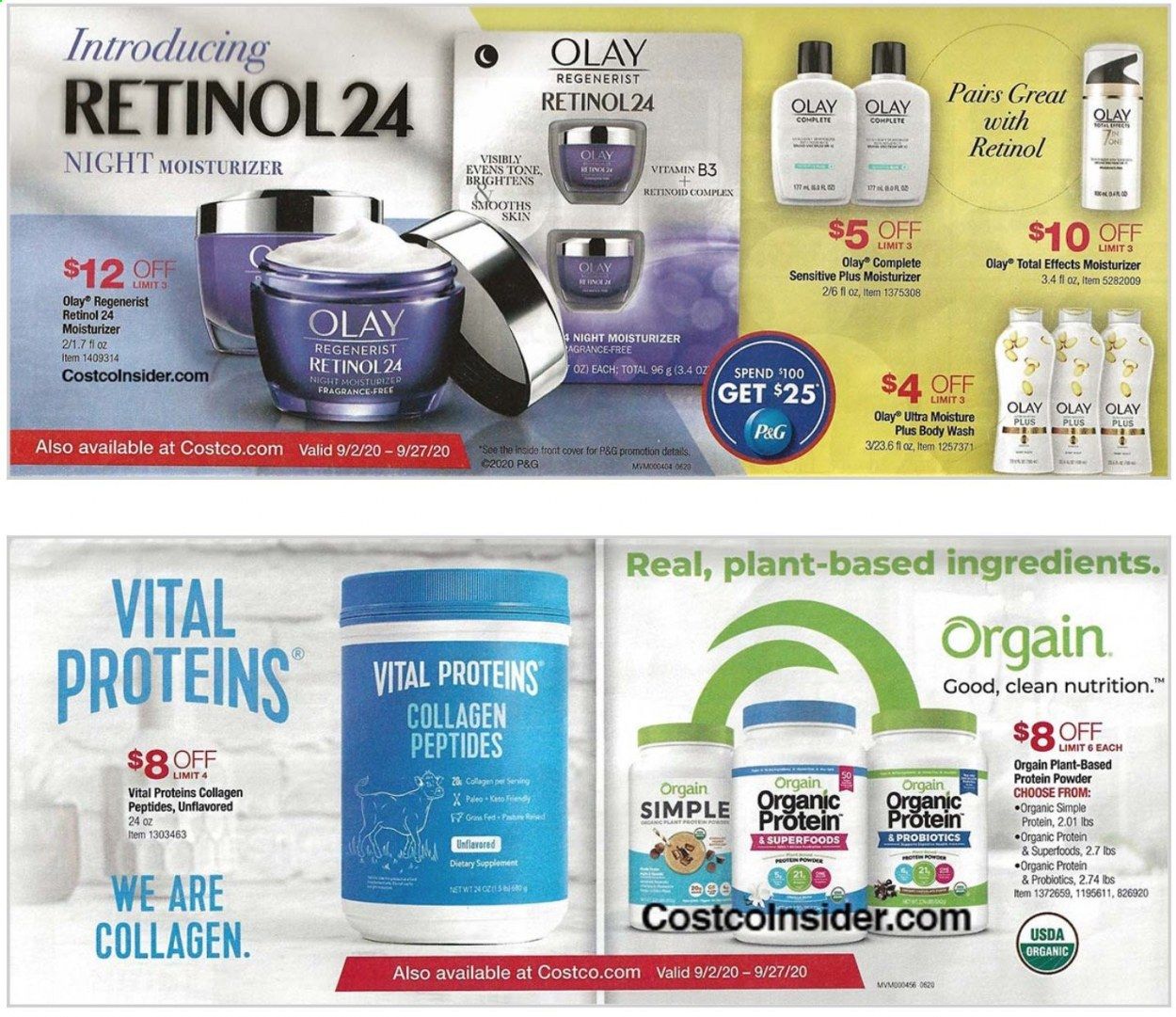 Costco Weekly Ad September 2 to September 27