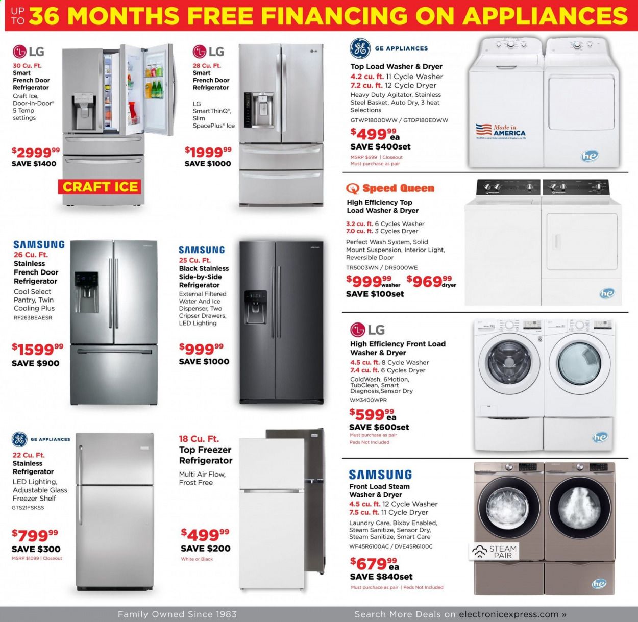 Electronic Express Weekly Ad August 30 to September 5
