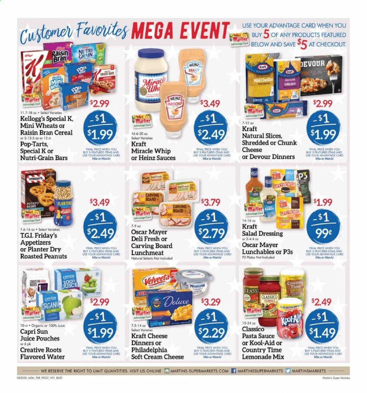 Martin’s Weekly Ad August 30 to September 5