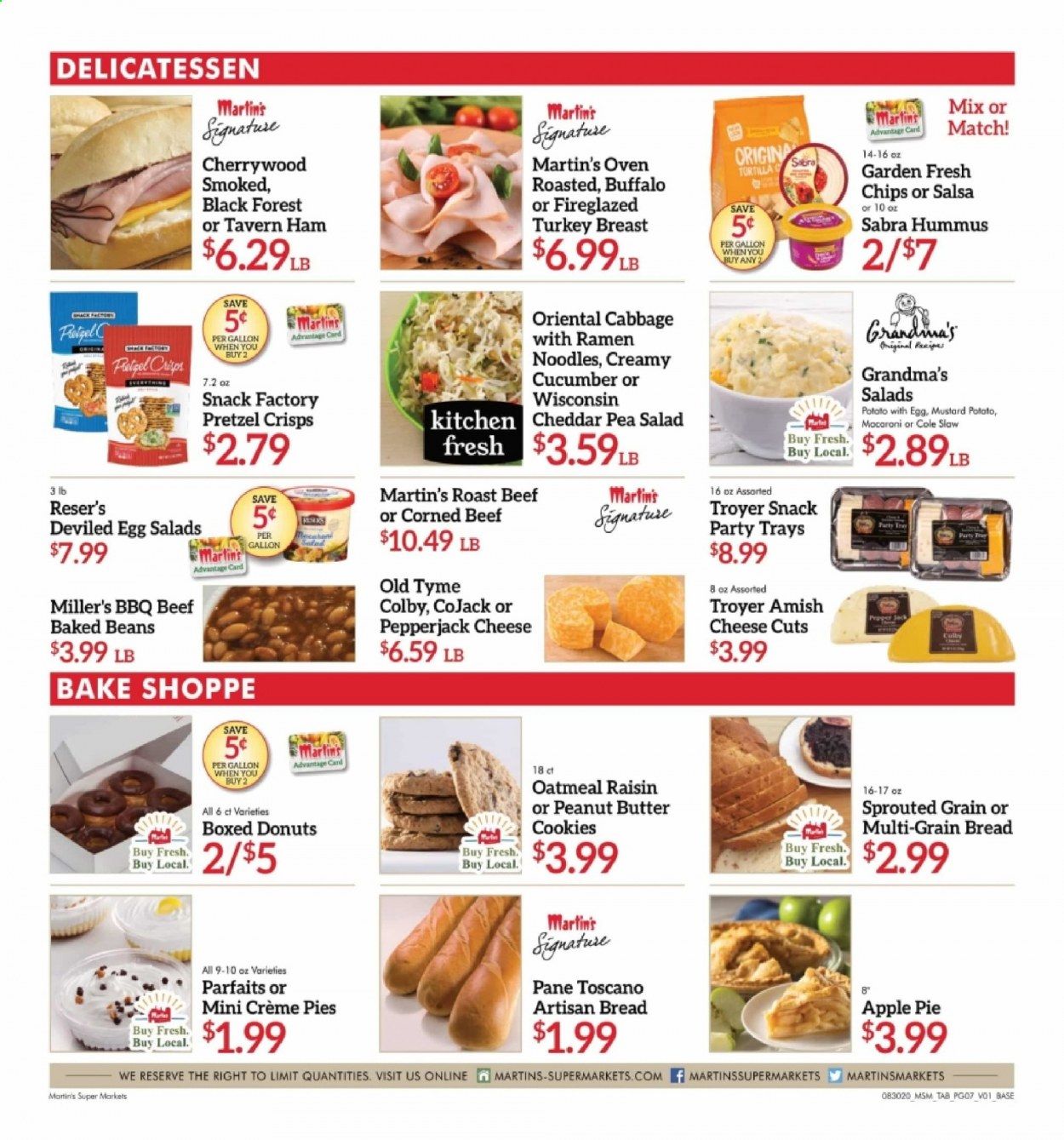 Martin’s Weekly Ad August 30 to September 5