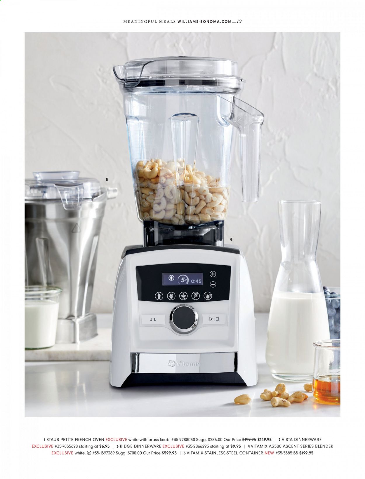 Williams-Sonoma Weekly Ad September 1 to September 30