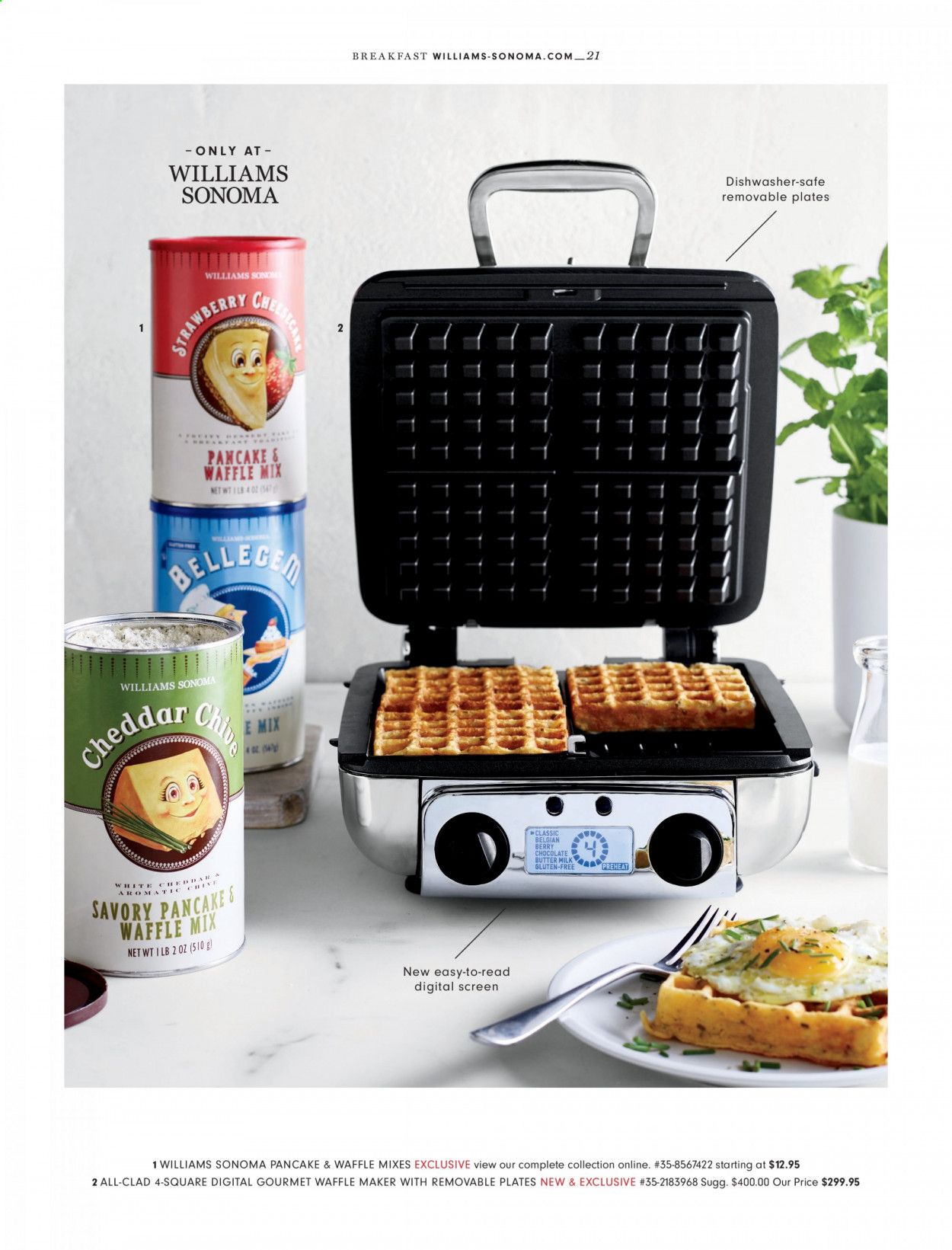 Williams-Sonoma Weekly Ad September 1 to September 30