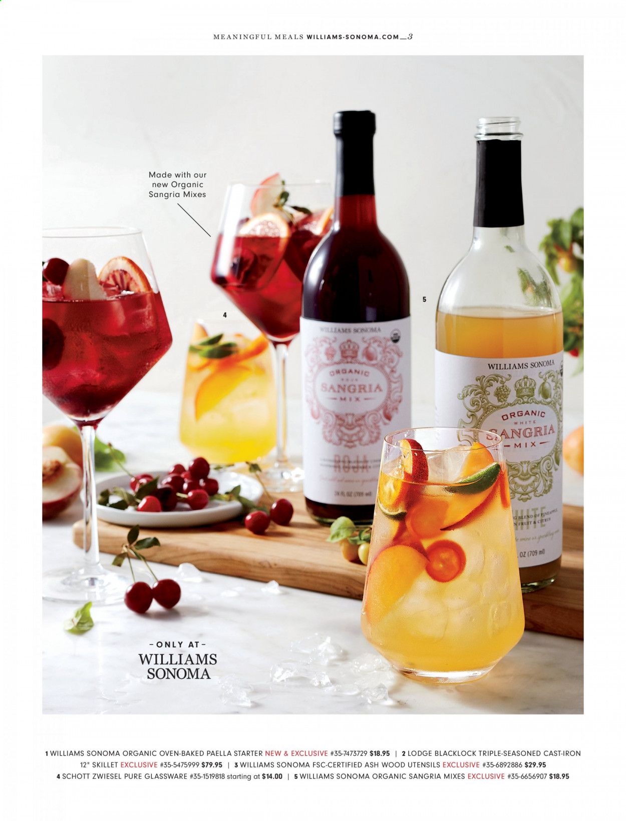 Williams-Sonoma Weekly Ad September 1 to September 30