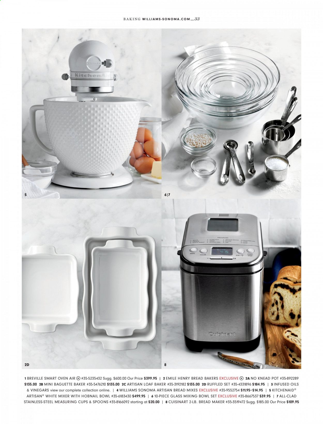 Williams-Sonoma Weekly Ad September 1 to September 30