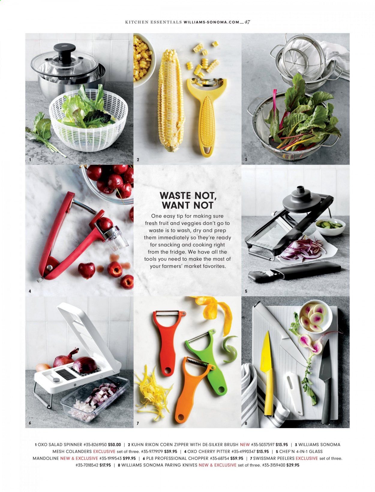 Williams-Sonoma Weekly Ad September 1 to September 30