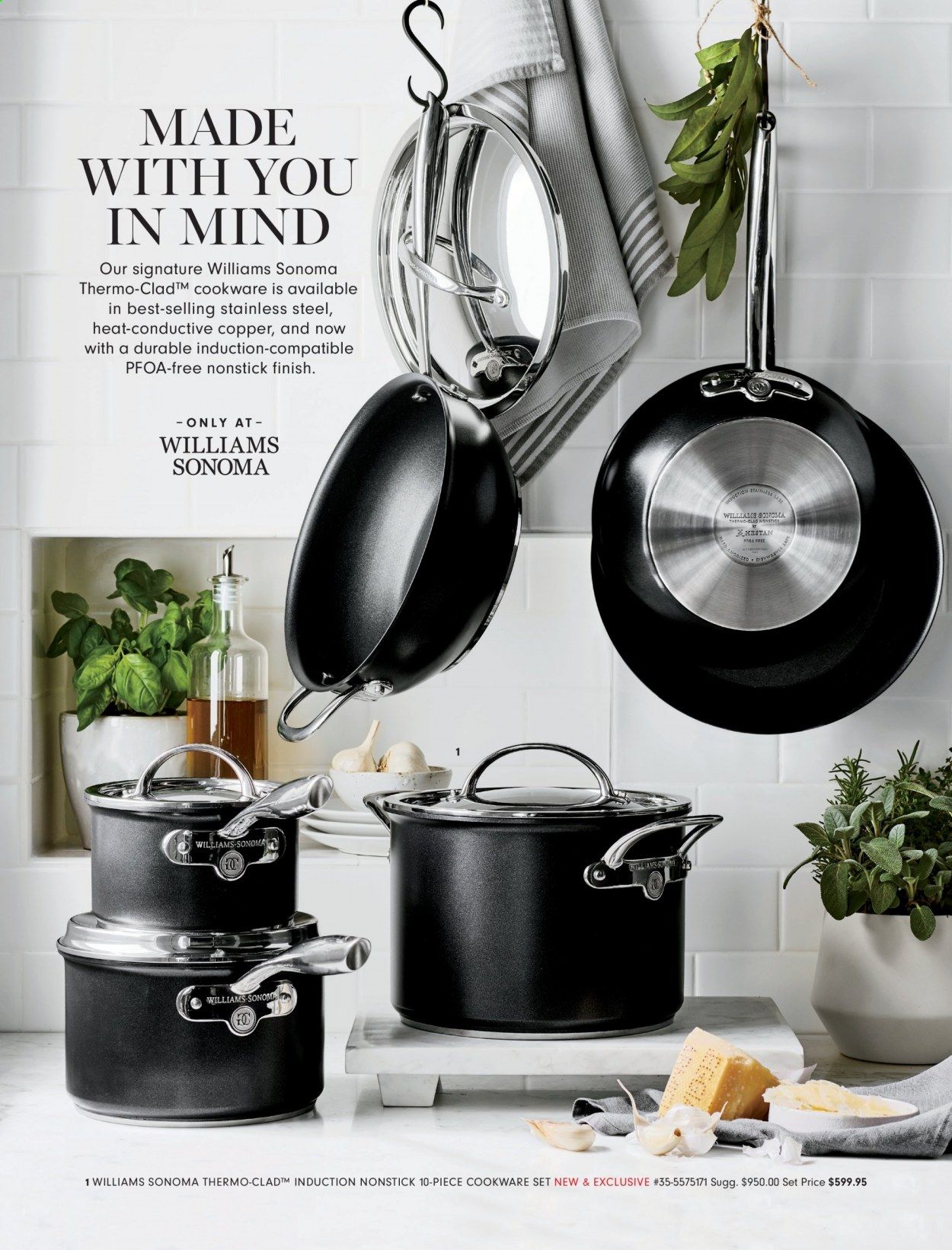Williams-Sonoma Weekly Ad September 1 to September 30