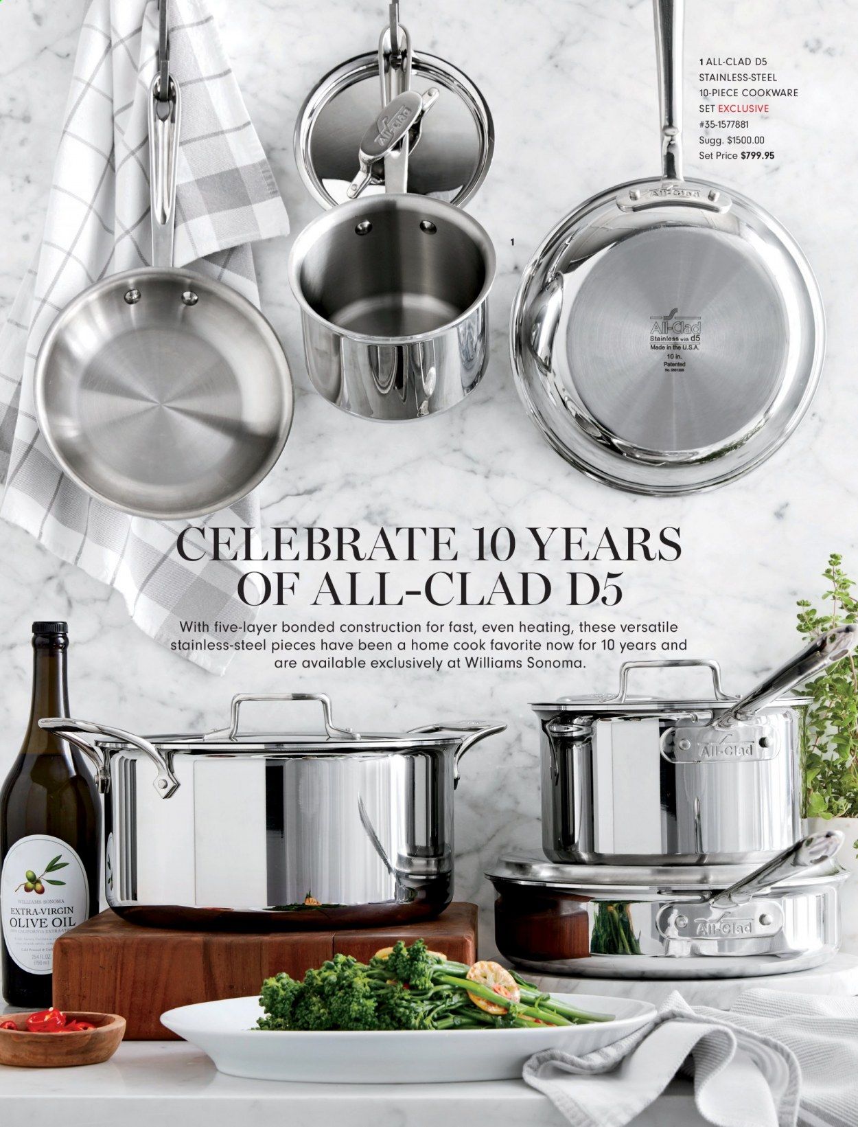 Williams-Sonoma Weekly Ad September 1 to September 30