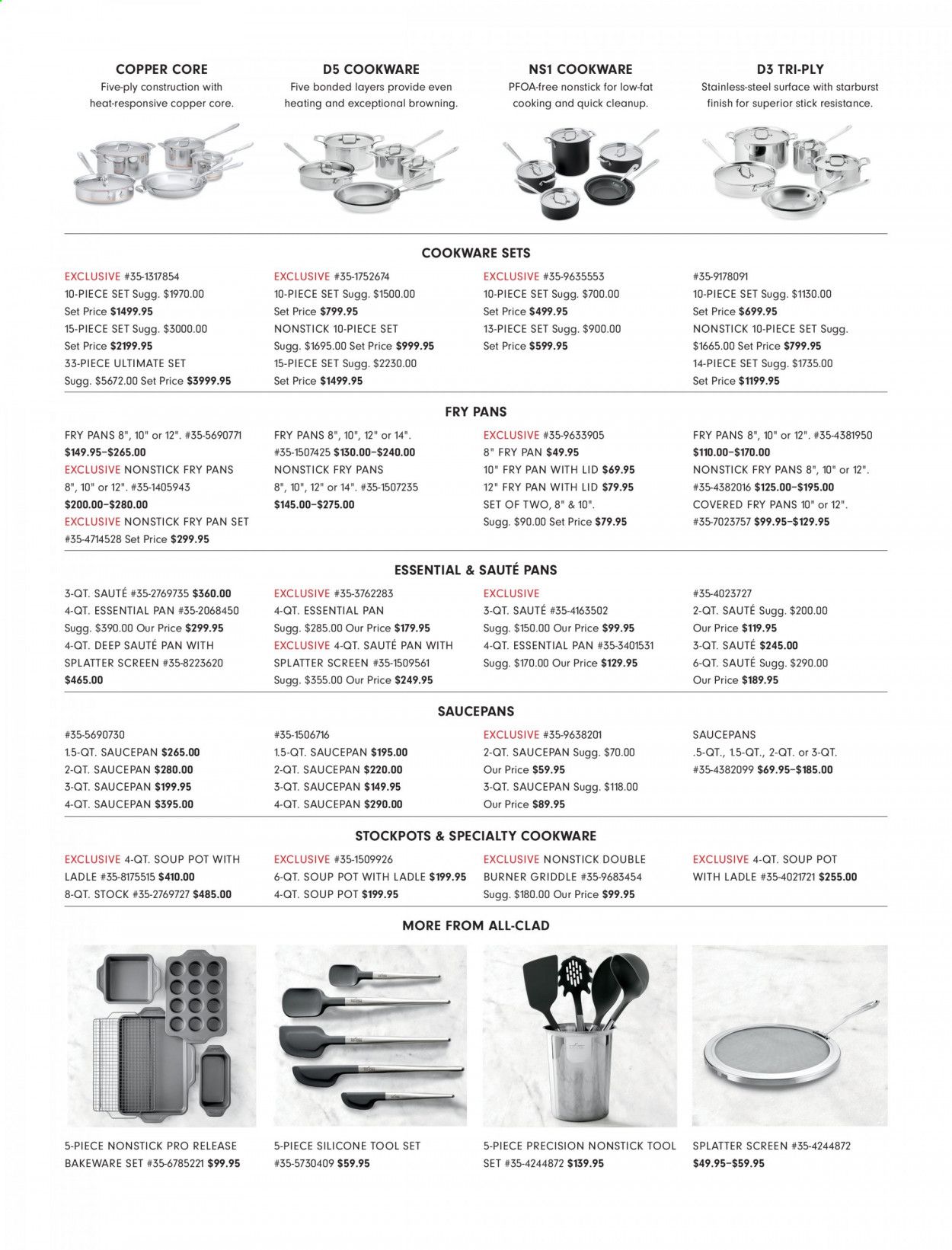 Williams-Sonoma Weekly Ad September 1 to September 30