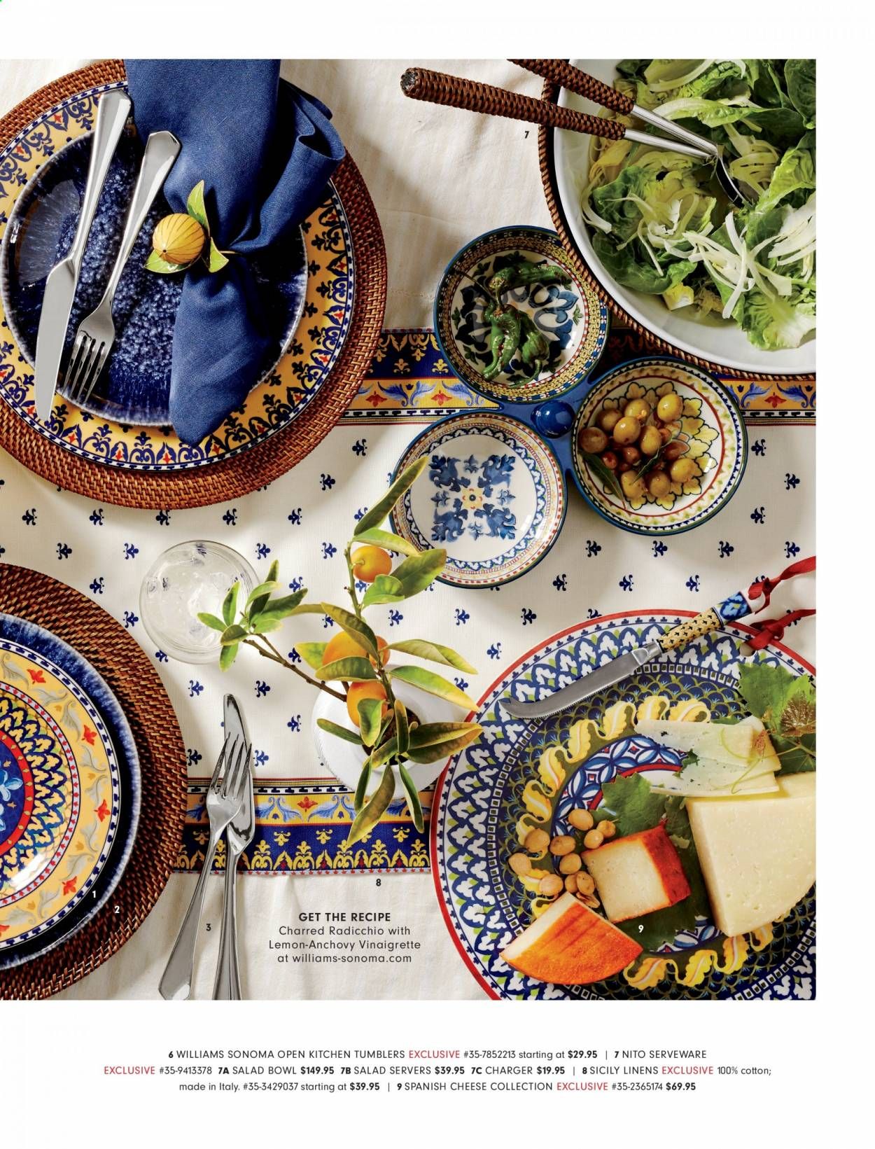 Williams-Sonoma Weekly Ad September 1 to September 30