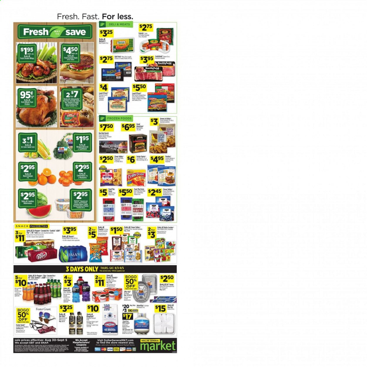 Dollar General (GA) Weekly Ad August 30 to September 5