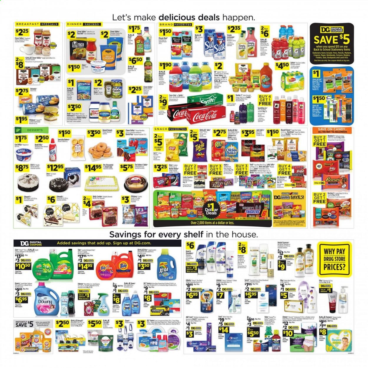 Dollar General (OH) Weekly Ad August 30 to September 5