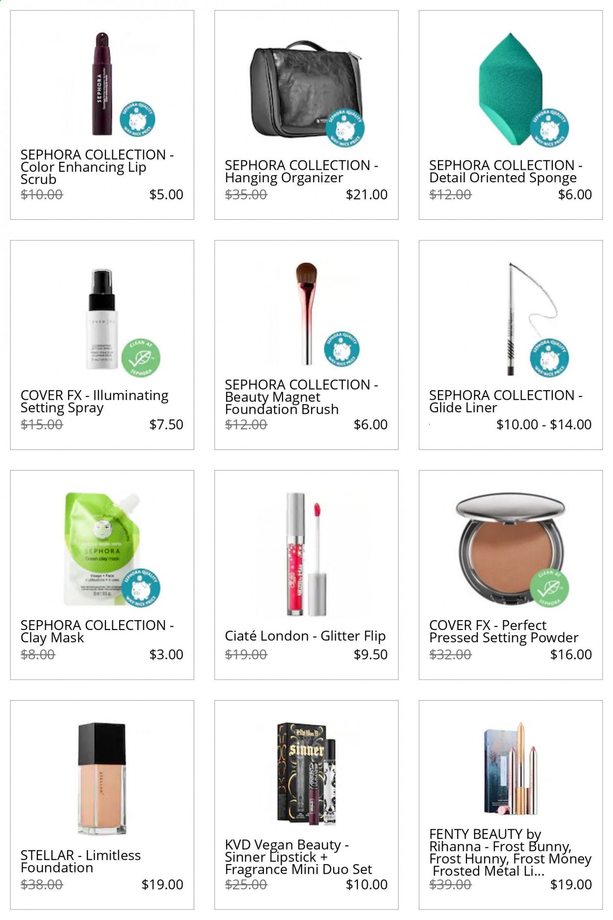 Sephora Catalog 2020-2021