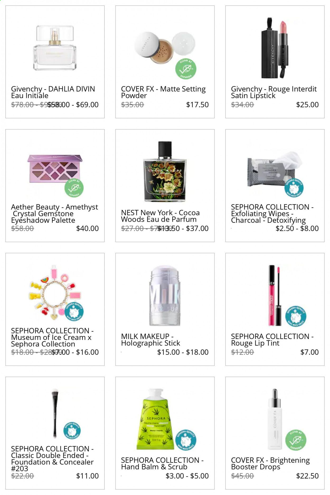 Sephora Catalog 2020-2021