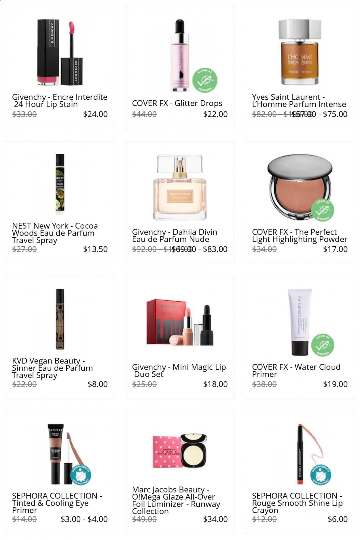 Sephora Catalog 2020-2021
