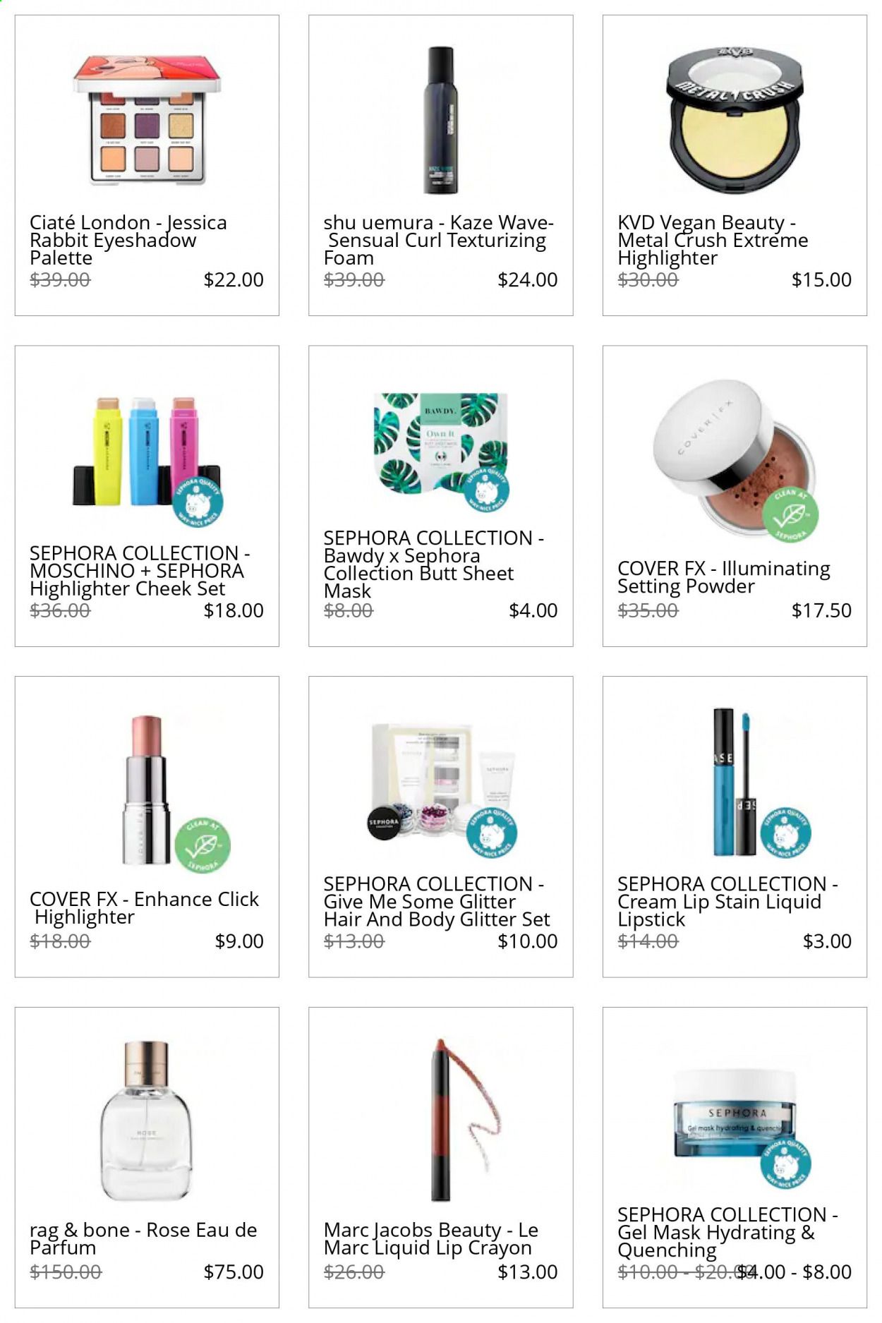 Sephora Catalog 2020-2021