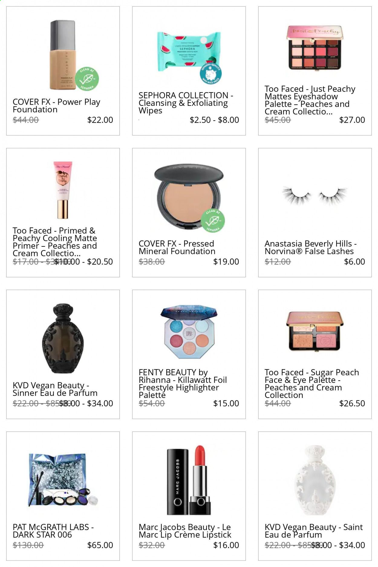 Sephora Catalog 2020-2021