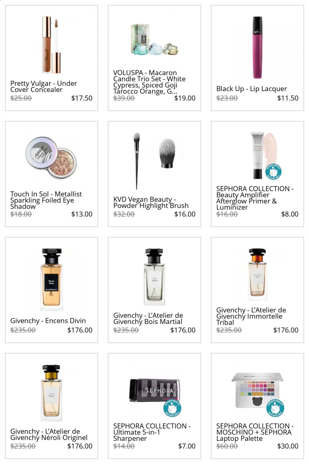 Sephora Catalog 2020-2021