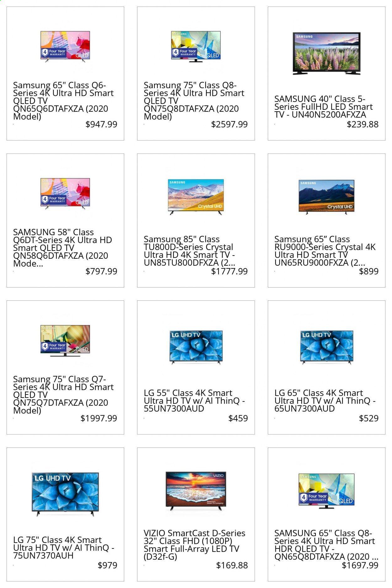 Sam´s Club Catalog 2020-2021