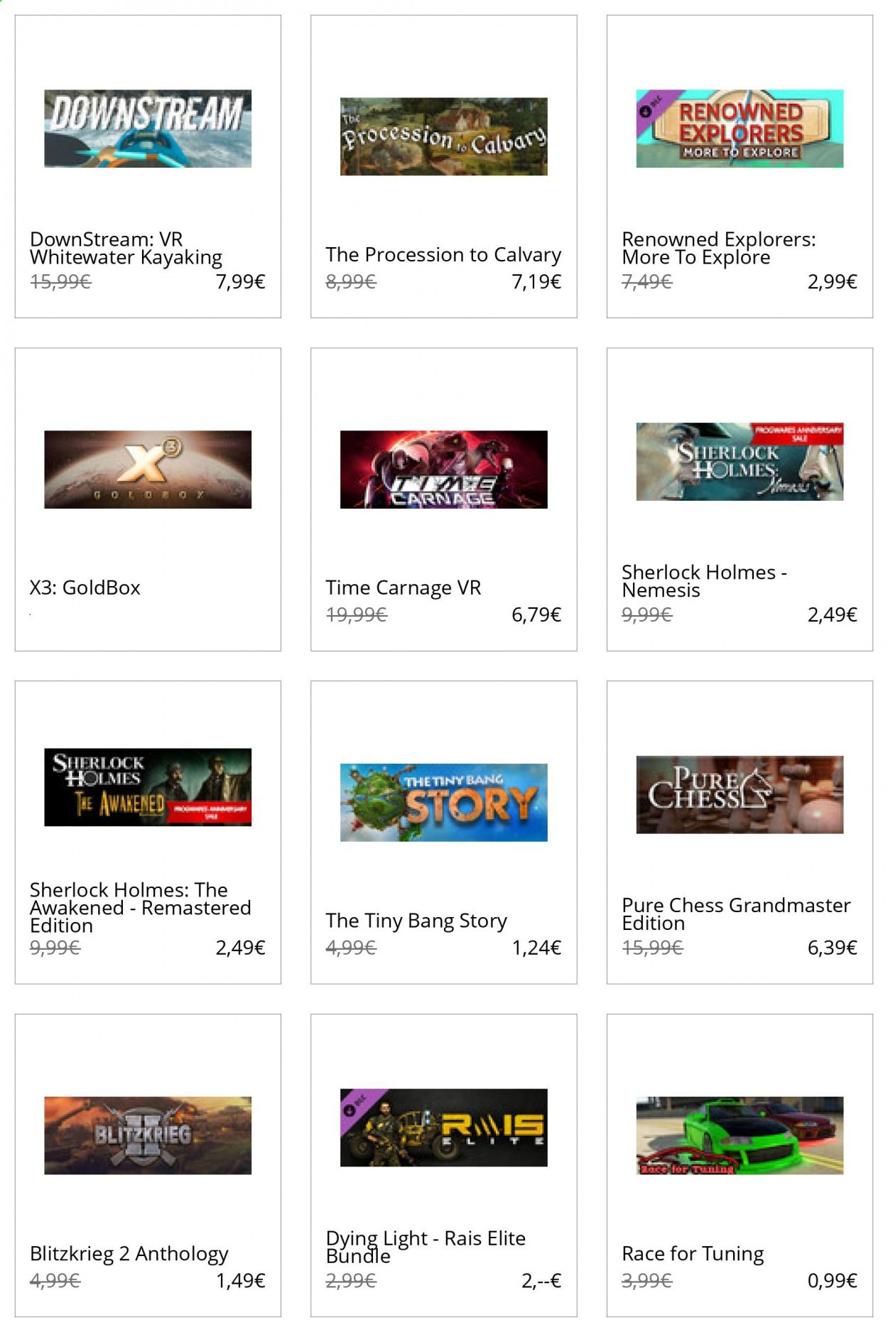 Steam Catalog 2020-2021