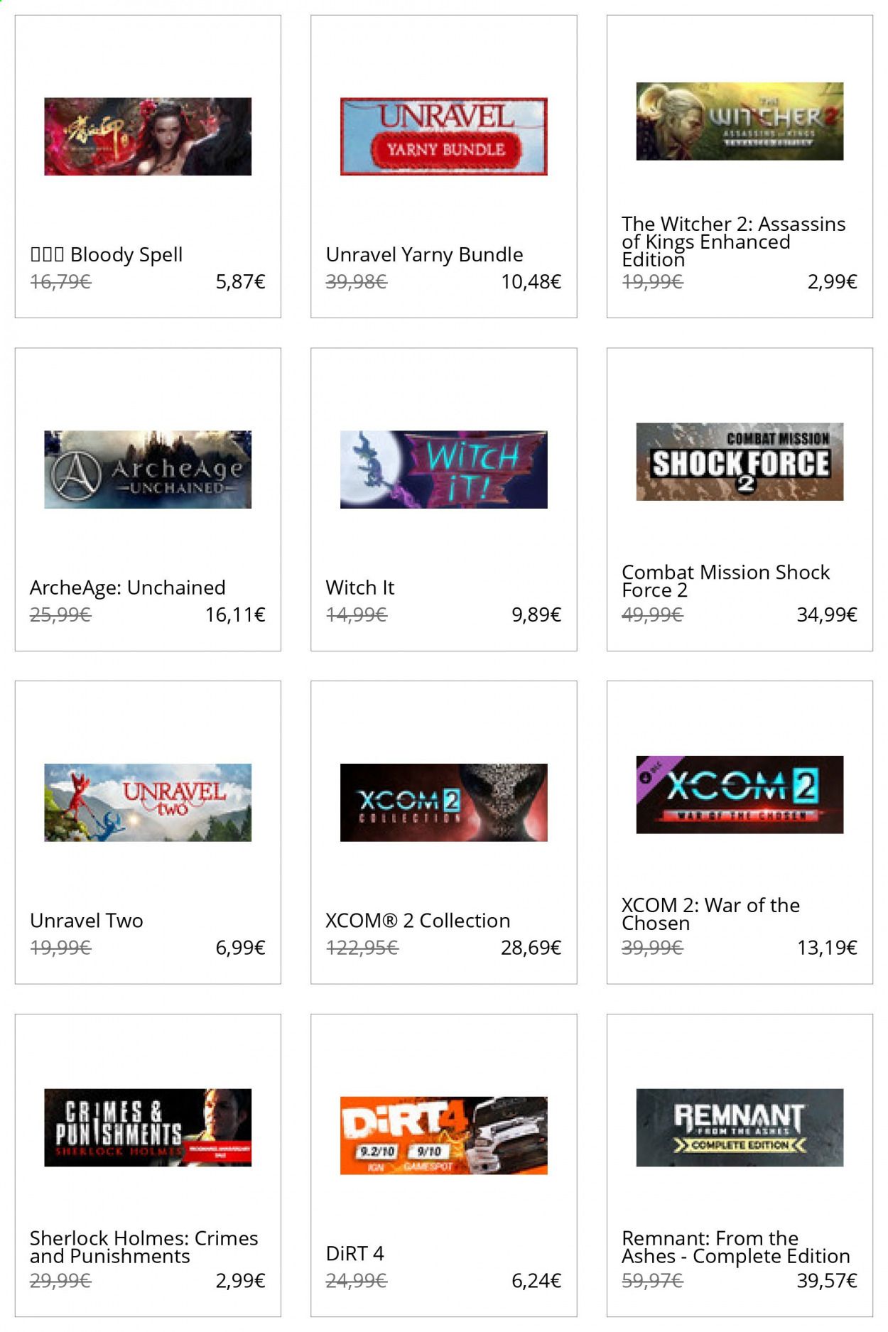 Steam Catalog 2020-2021