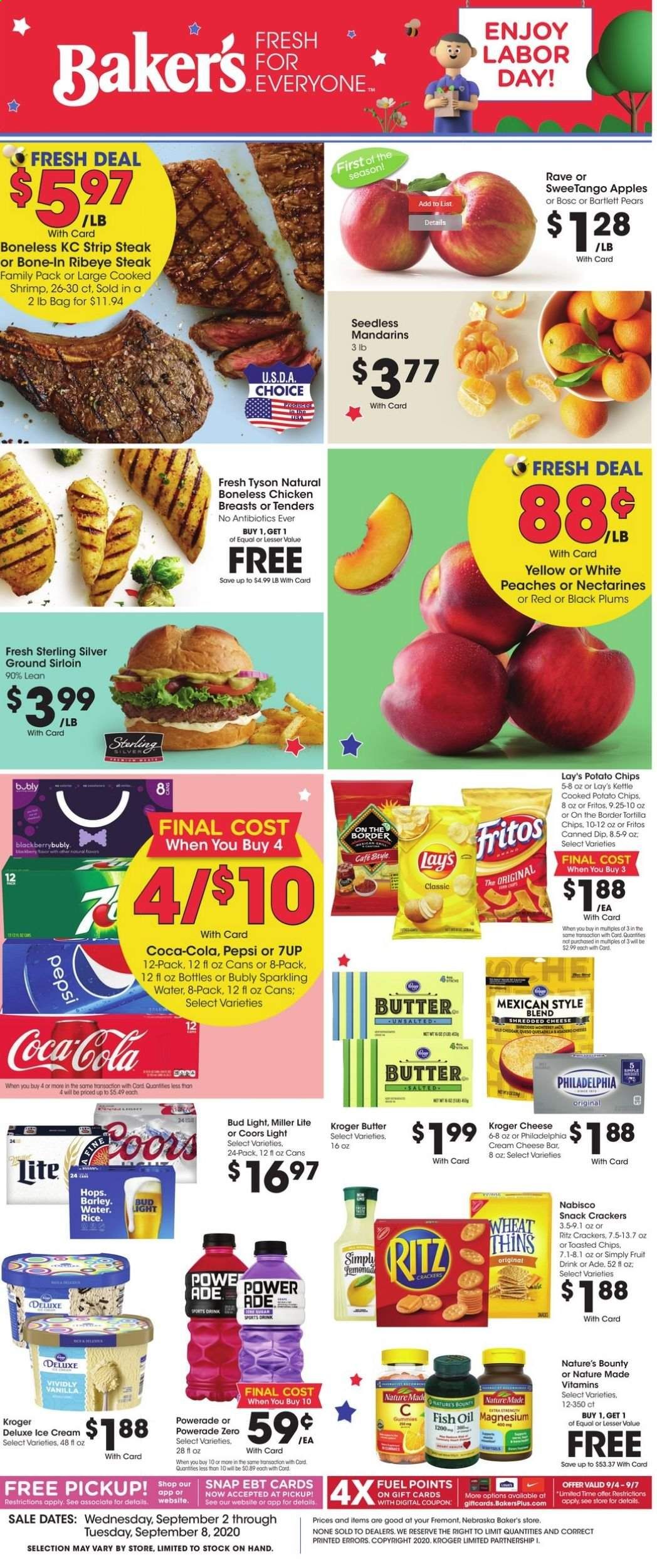 Baker's Weekly Ad September 2 to September 8