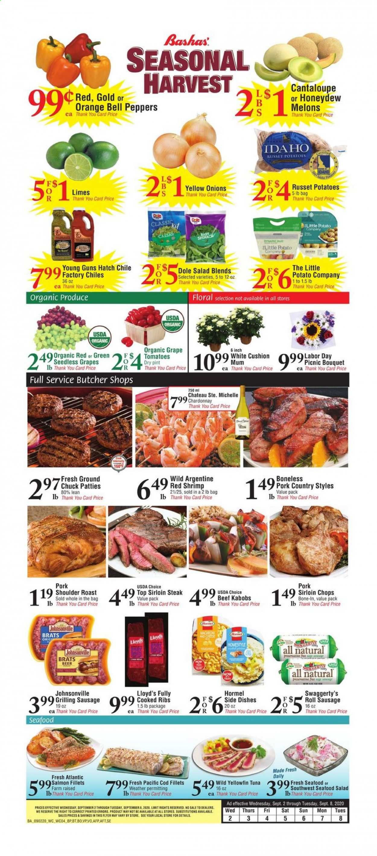 Bashas' (AZ) Weekly Ad September 2 to September 8