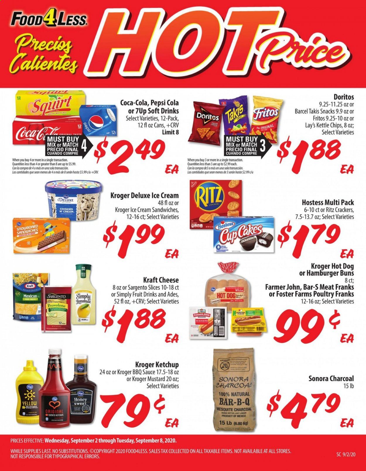 Food 4 Less (CA) Weekly Ad September 2 to September 8