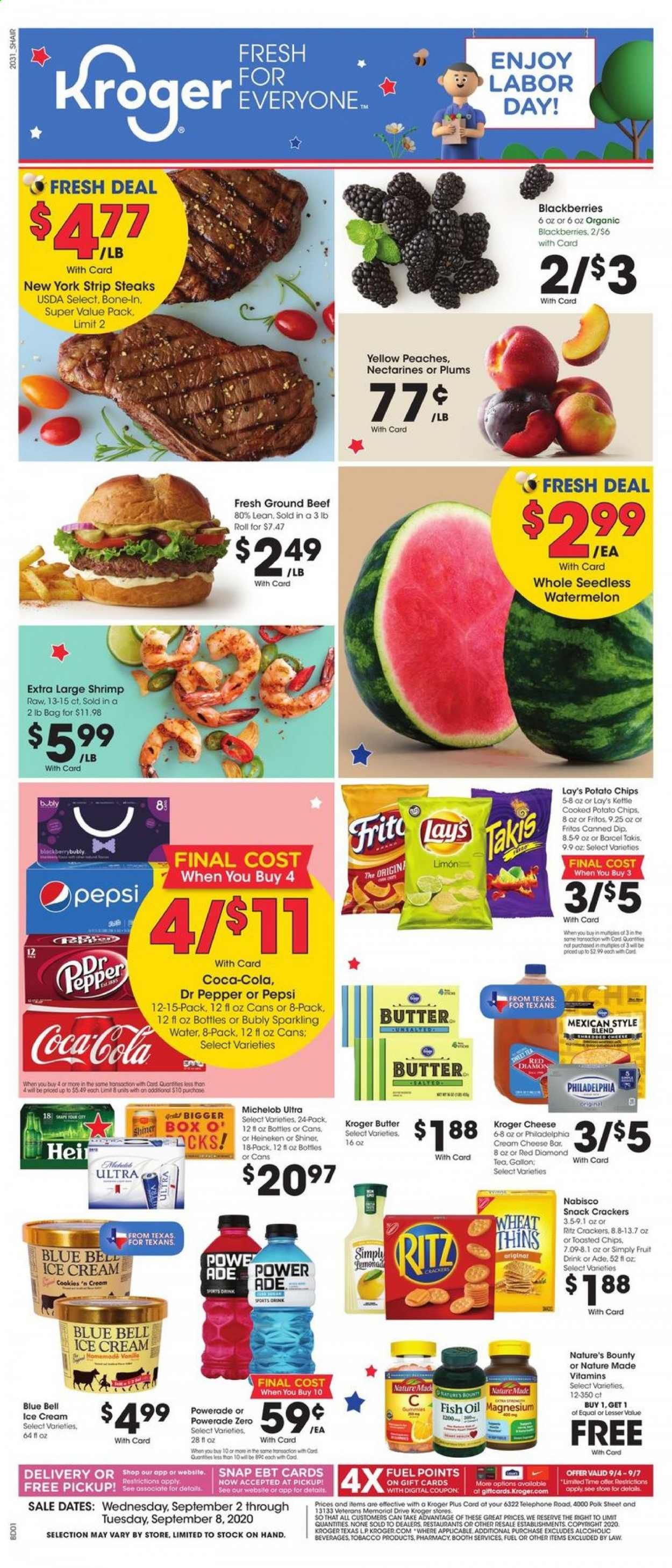 Kroger Weekly Ad September 2 to September 8