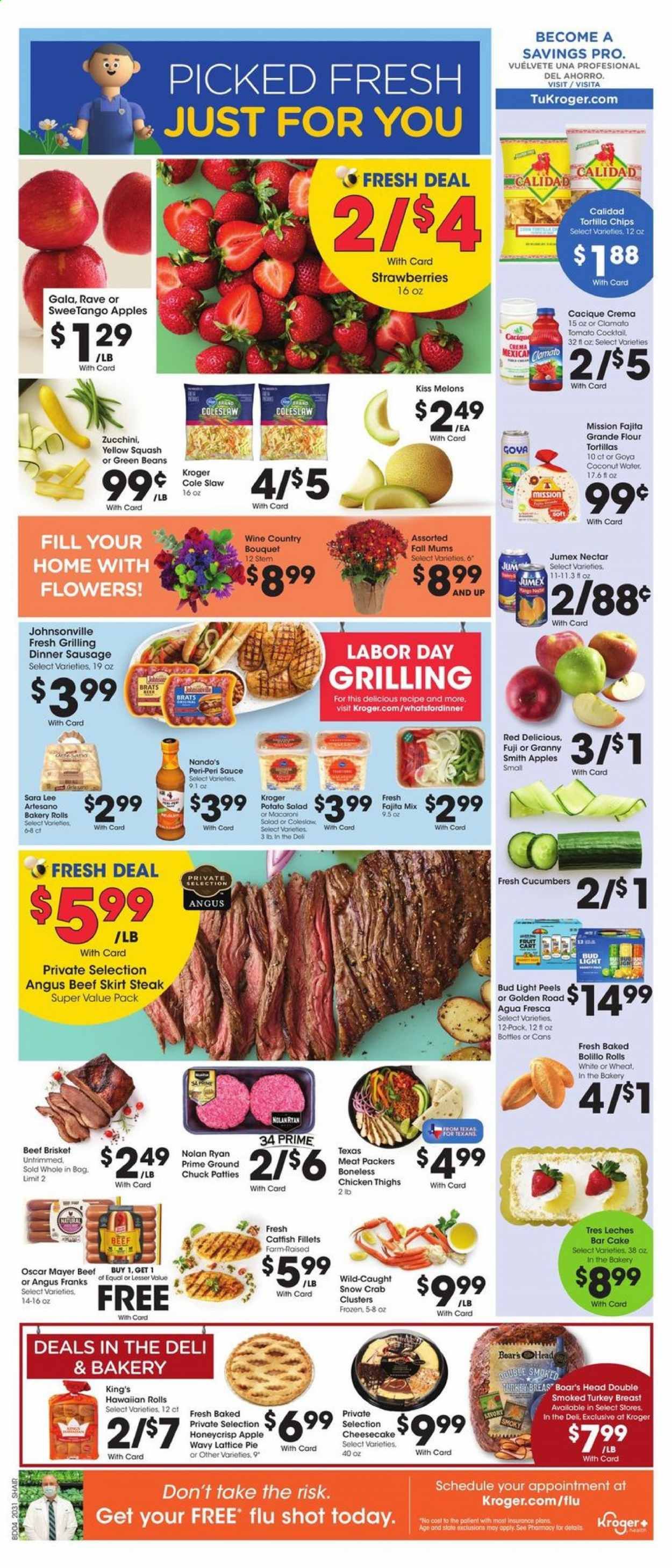 Kroger Weekly Ad September 2 to September 8