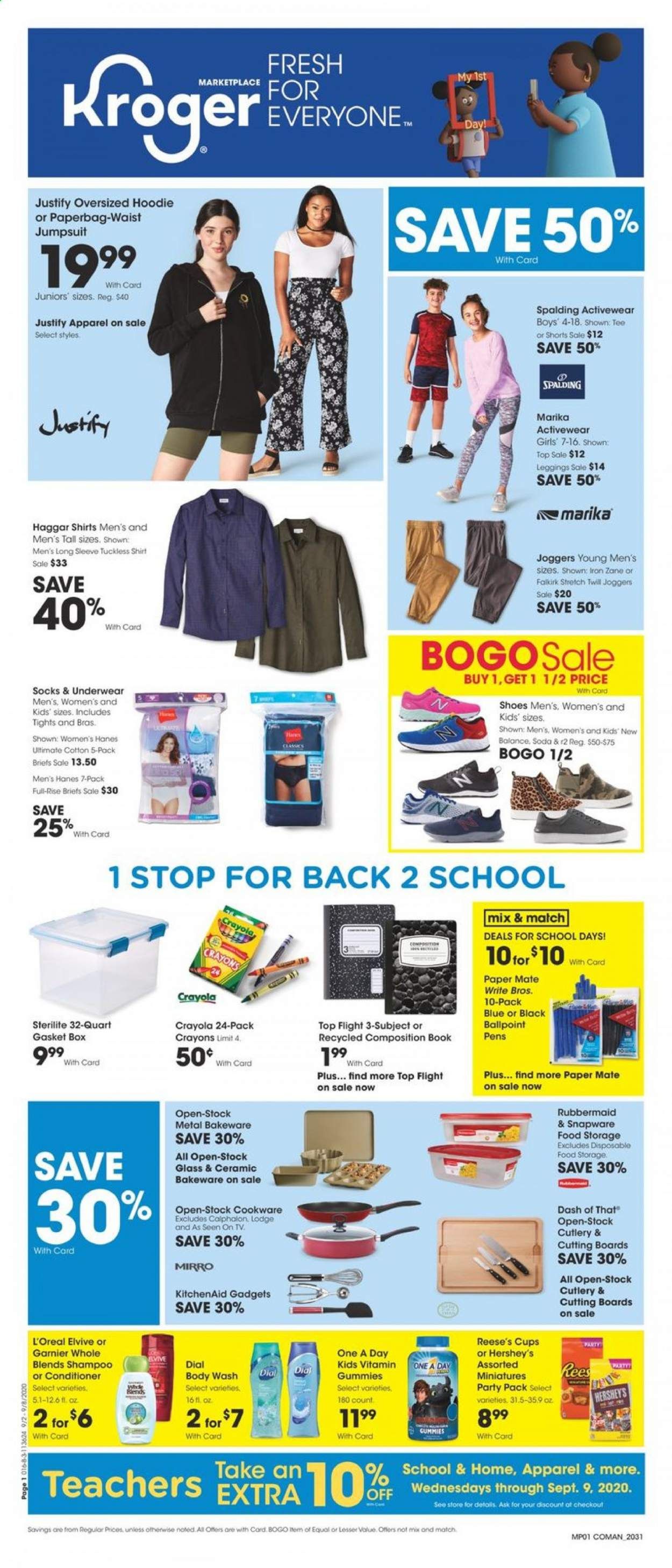 Kroger Marketplace Weekly Ad September 2 to September 8