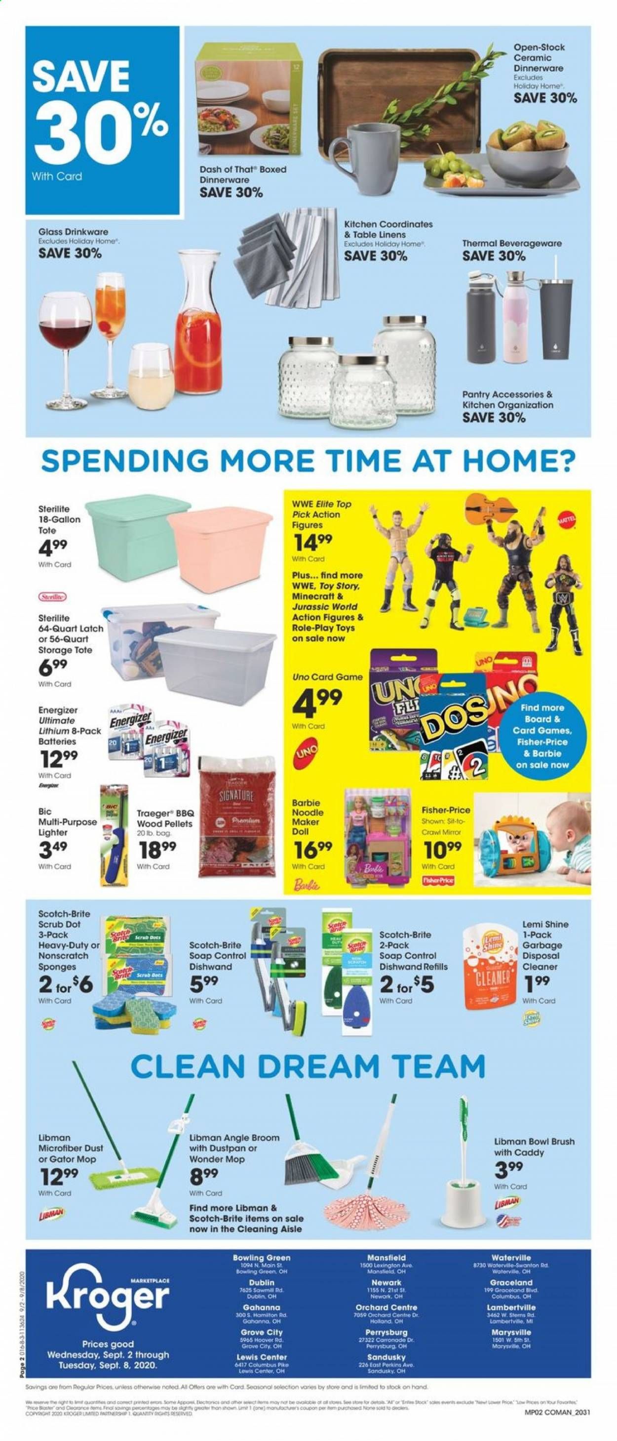 Kroger Marketplace Weekly Ad September 2 to September 8