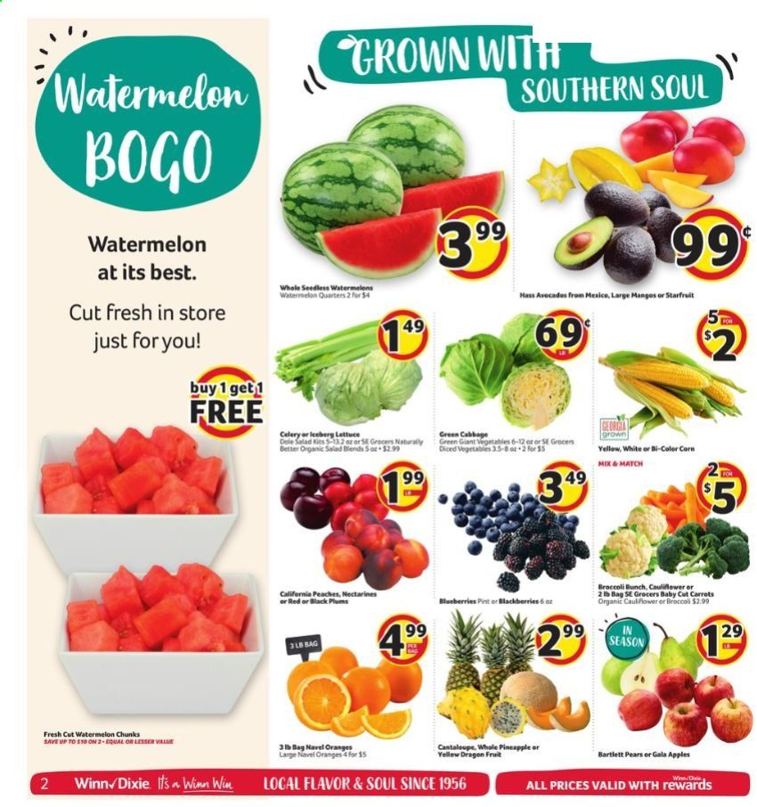 Winn Dixie Weekly Ad September 2 to September 8