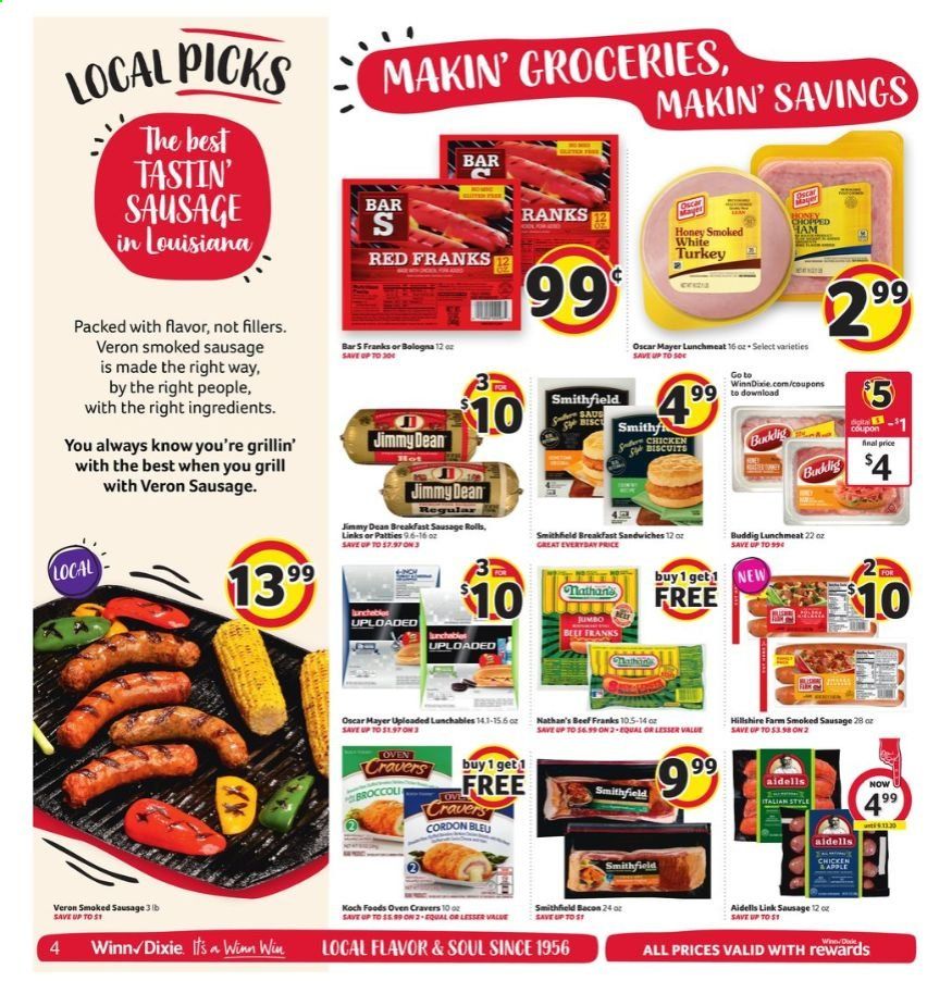 Winn Dixie Weekly Ad September 2 to September 8