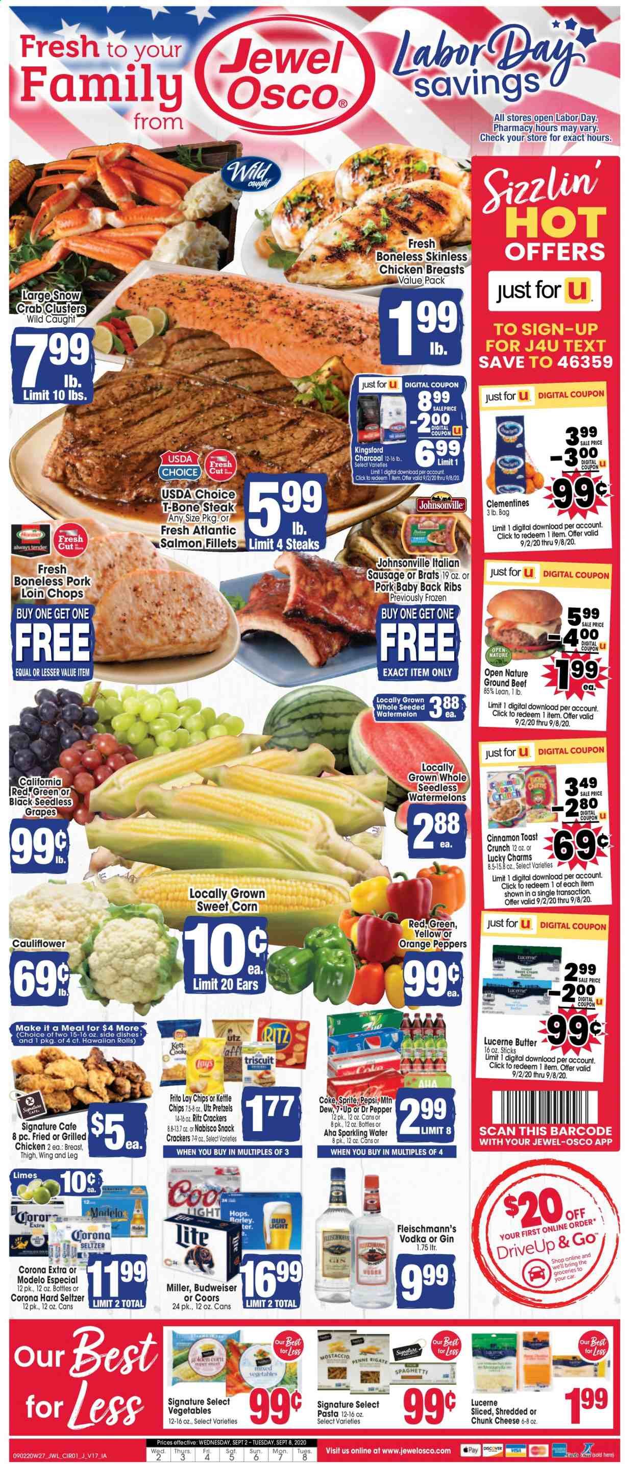 Jewel Osco (IA) Weekly Ad September 2 to September 8